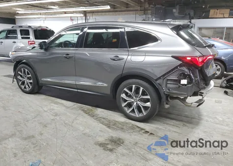 2022 Acura Mdx Technology z USA, uszkodzony, nr VIN 5J8YE1H45NL024268